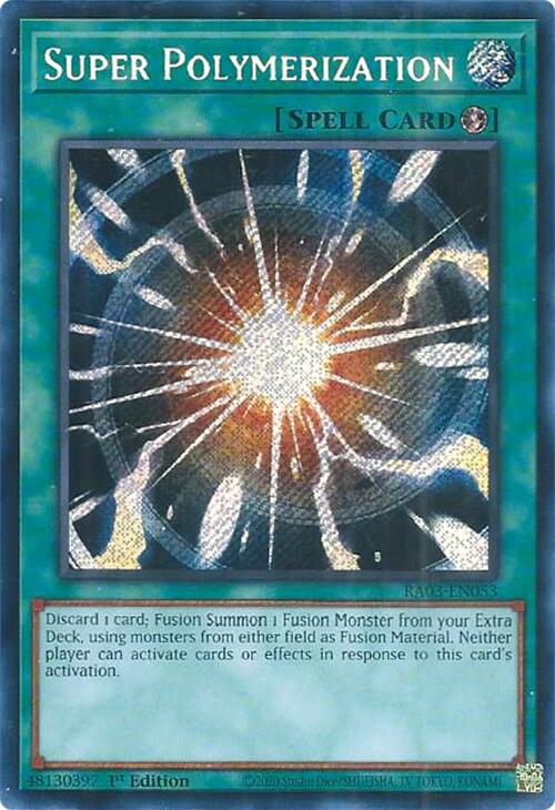 Super Polymerization (Secret Rare) [RA03-EN053] Secret Rare | GnG Games