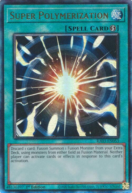 Super Polymerization (UTR) [RA03-EN053] Prismatic Ultimate Rare | GnG Games