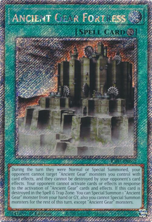 Ancient Gear Fortress (Platinum Secret Rare) [RA03-EN062] Platinum Secret Rare | GnG Games