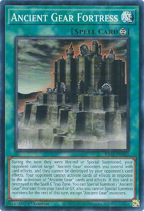 Ancient Gear Fortress [RA03-EN062] Super Rare | GnG Games