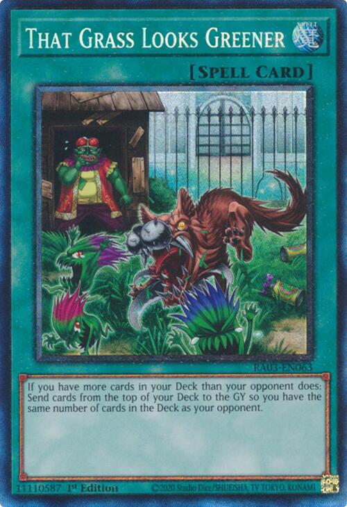 That Grass Looks Greener (CR) [RA03-EN063] Prismatic Collector's Rare | GnG Games