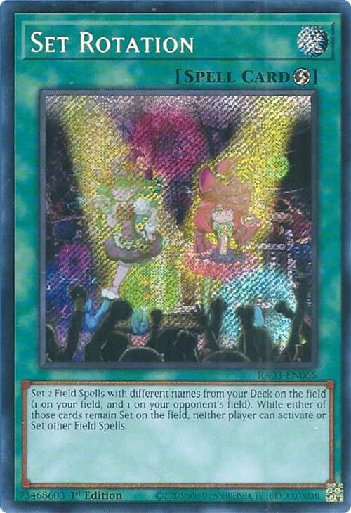 Set Rotation (Secret Rare) [RA03-EN065] Secret Rare | GnG Games