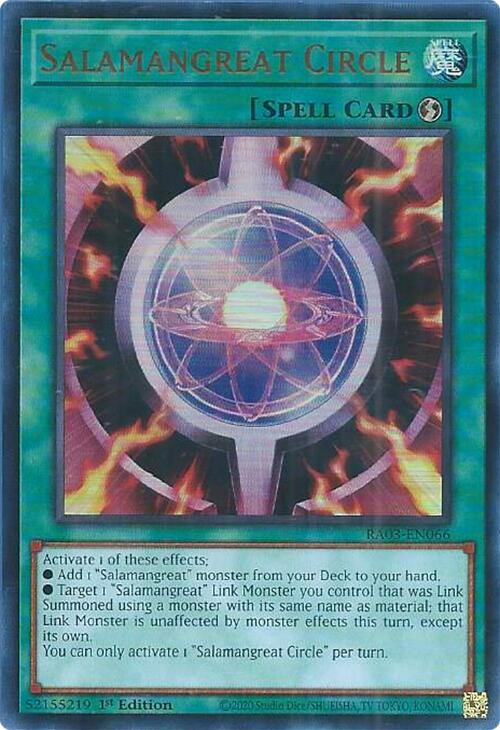 Salamangreat Circle (UR) [RA03-EN066] Ultra Rare | GnG Games