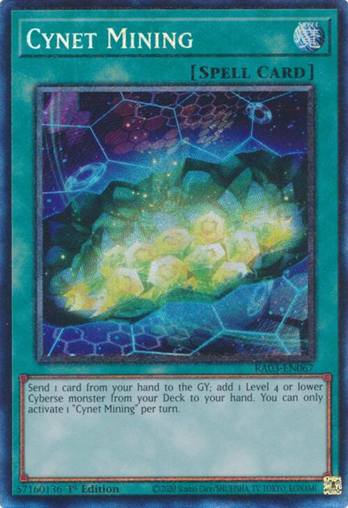 Cynet Mining (CR) [RA03-EN067] Prismatic Collector's Rare | GnG Games