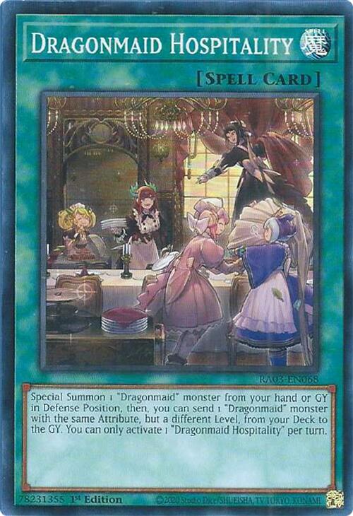 Dragonmaid Hospitality [RA03-EN068] Super Rare | GnG Games