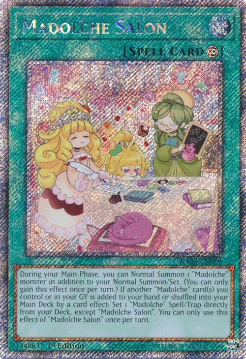 Madolche Salon (Platinum Secret Rare) [RA03-EN069] Platinum Secret Rare | GnG Games