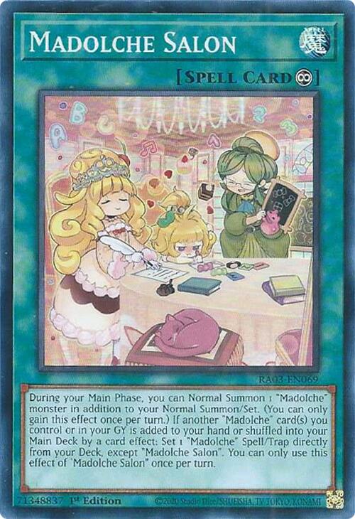 Madolche Salon [RA03-EN069] Super Rare | GnG Games