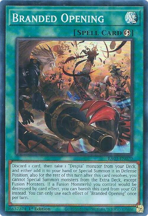 Branded Opening [RA03-EN070] Super Rare | GnG Games
