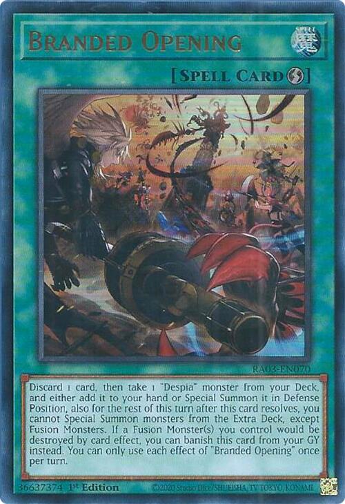 Branded Opening (UR) [RA03-EN070] Ultra Rare | GnG Games