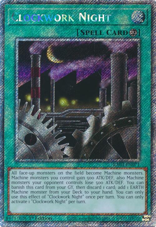 Clockwork Night (Platinum Secret Rare) [RA03-EN071] Platinum Secret Rare | GnG Games