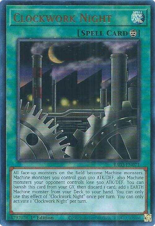 Clockwork Night (UR) [RA03-EN071] Ultra Rare | GnG Games