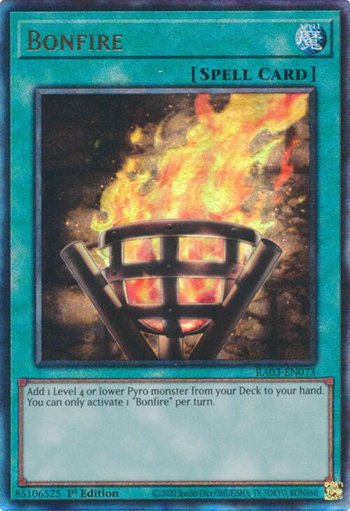 Bonfire (UTR) [RA03-EN073] Prismatic Ultimate Rare | GnG Games