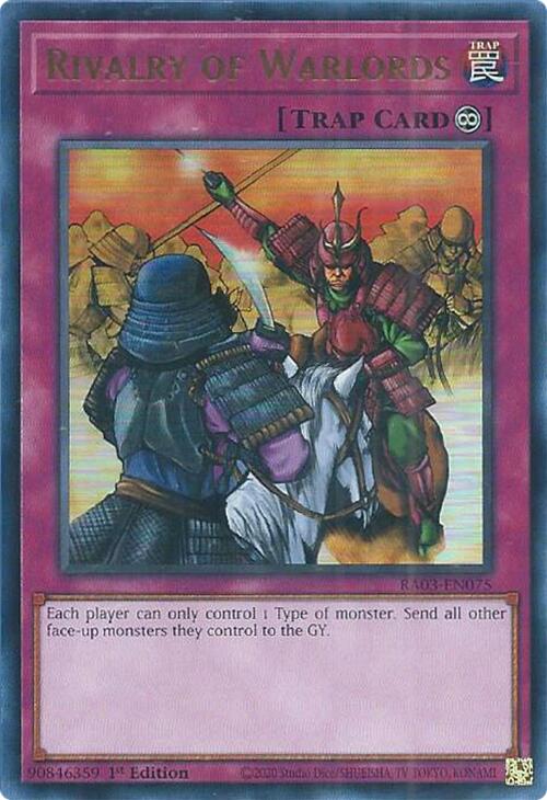 Rivalry of Warlords (UR) [RA03-EN075] Ultra Rare | GnG Games