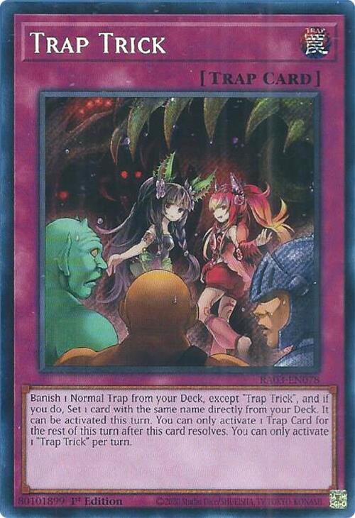 Trap Trick (Secret Rare) [RA03-EN078] Secret Rare | GnG Games