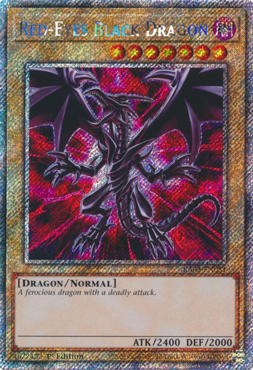 Red-Eyes Black Dragon (Platinum Secret Rare) [RA03-EN081] Platinum Secret Rare | GnG Games