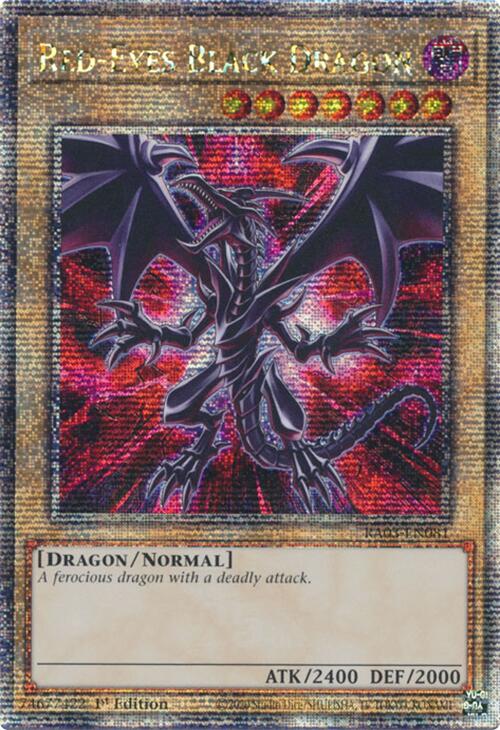 Red-Eyes Black Dragon (Quarter Century Secret Rare) [RA03-EN081] Quarter Century Secret Rare | GnG Games