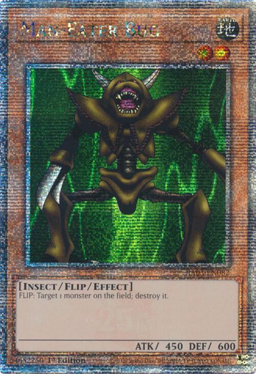 Man-Eater Bug (Quarter Century Secret Rare) [RA03-EN082] Quarter Century Secret Rare | GnG Games