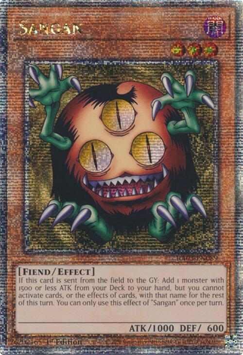 Sangan (Quarter Century Secret Rare) [RA03-EN089] Quarter Century Secret Rare | GnG Games