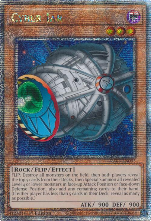 Cyber Jar (Quarter Century Secret Rare) [RA03-EN095] Quarter Century Secret Rare | GnG Games