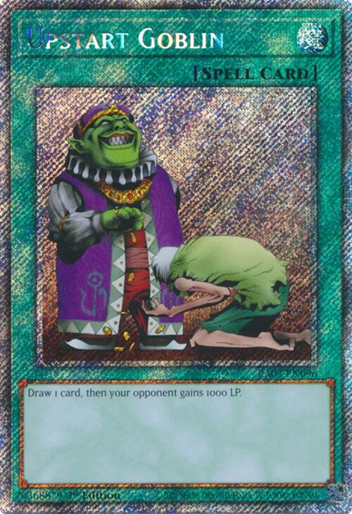 Upstart Goblin (Platinum Secret Rare) [RA03-EN096] Platinum Secret Rare | GnG Games