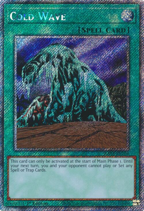 Cold Wave (Platinum Secret Rare) [RA03-EN104] Platinum Secret Rare | GnG Games