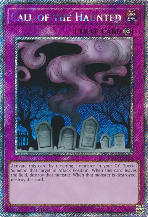 Call of the Haunted (Platinum Secret Rare) [RA03-EN108] Platinum Secret Rare | GnG Games