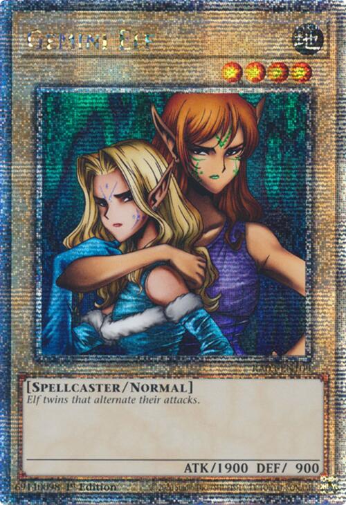 Gemini Elf (Quarter Century Secret Rare) [RA03-EN109] Quarter Century Secret Rare | GnG Games