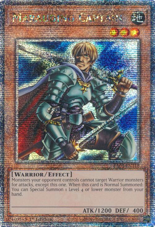 Marauding Captain (Quarter Century Secret Rare) [RA03-EN118] Quarter Century Secret Rare | GnG Games