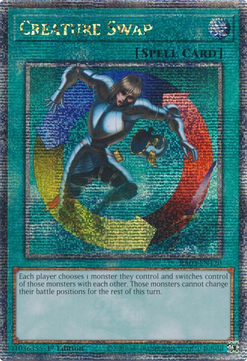 Creature Swap (Quarter Century Secret Rare) [RA03-EN120] Quarter Century Secret Rare | GnG Games