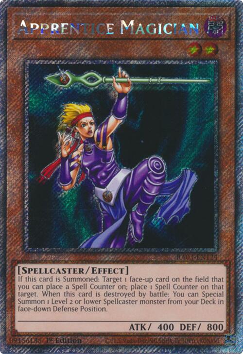 Apprentice Magician (Platinum Secret Rare) [RA03-EN124] Platinum Secret Rare | GnG Games