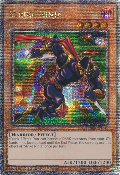 Strike Ninja (Quarter Century Secret Rare) [RA03-EN131] Quarter Century Secret Rare | GnG Games