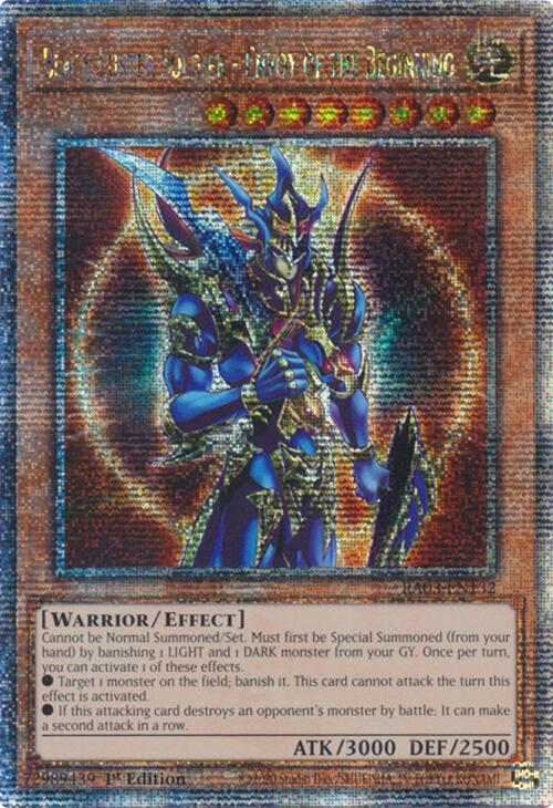 Black Luster Soldier - Envoy of the Beginning (Quarter Century Secret Rare) [RA03-EN132] Quarter Century Secret Rare | GnG Games