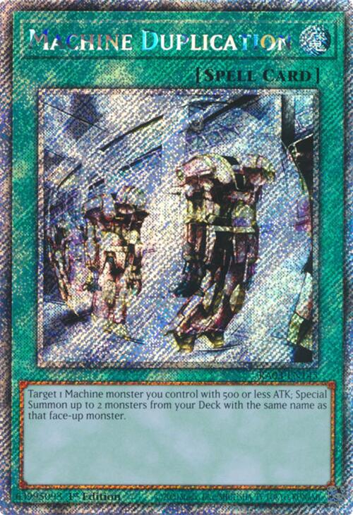 Machine Duplication (Platinum Secret Rare) [RA03-EN145] Platinum Secret Rare | GnG Games