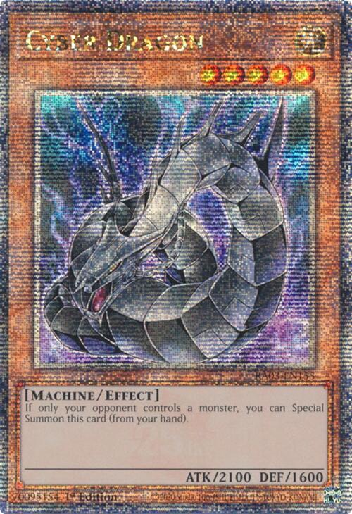 Cyber Dragon (Quarter Century Secret Rare) [RA03-EN155] Quarter Century Secret Rare | GnG Games