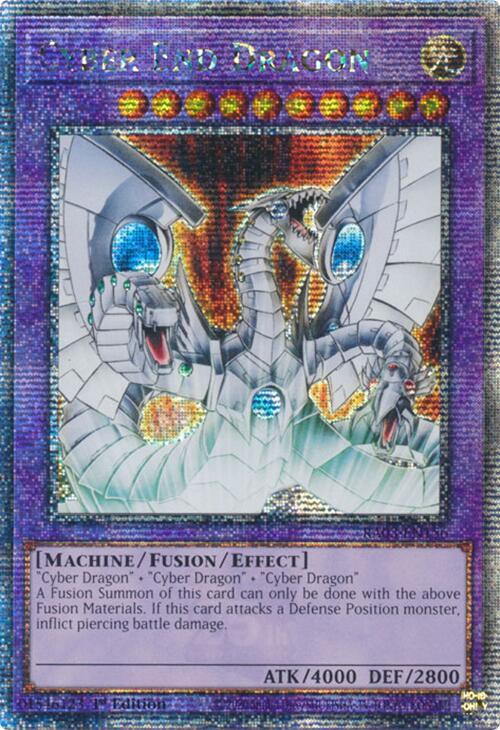 Cyber End Dragon (Quarter Century Secret Rare) [RA03-EN156] Quarter Century Secret Rare | GnG Games