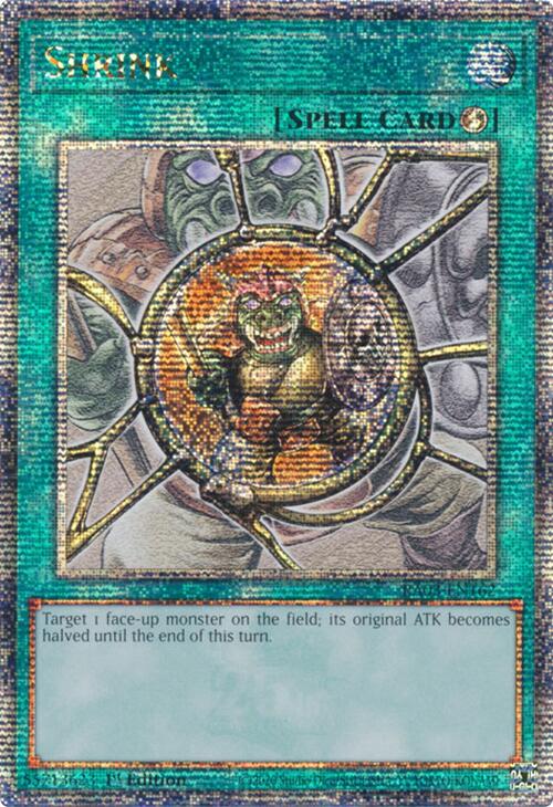 Shrink (Quarter Century Secret Rare) [RA03-EN162] Quarter Century Secret Rare | GnG Games