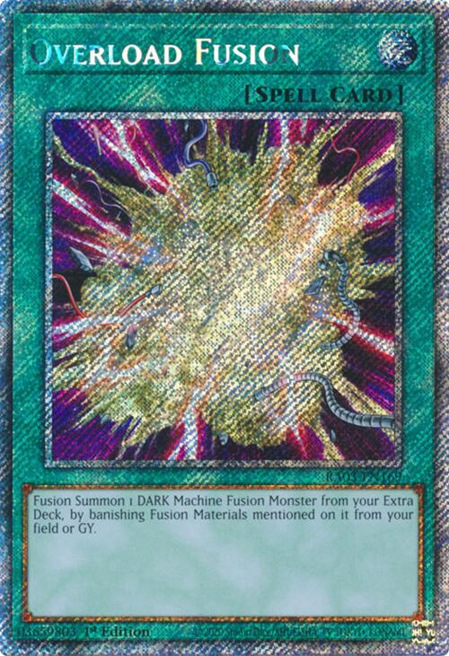 Overload Fusion (Platinum Secret Rare) [RA03-EN169] Platinum Secret Rare | GnG Games