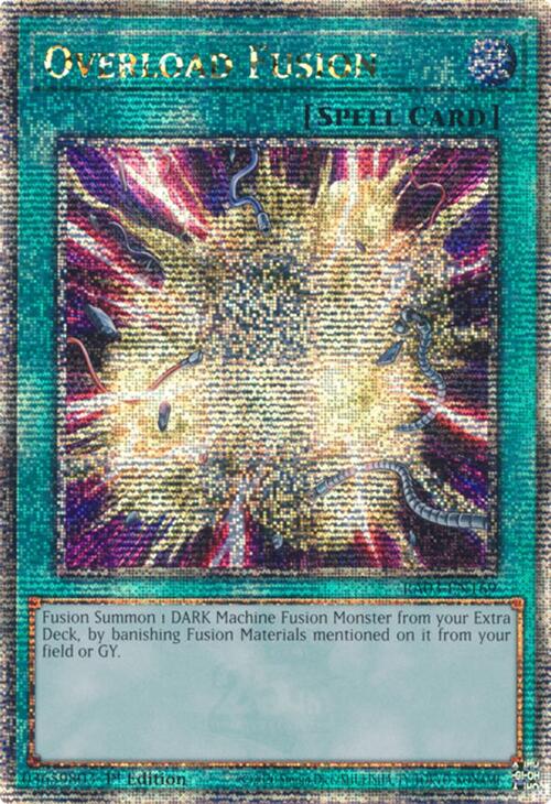 Overload Fusion (Quarter Century Secret Rare) [RA03-EN169] Quarter Century Secret Rare | GnG Games