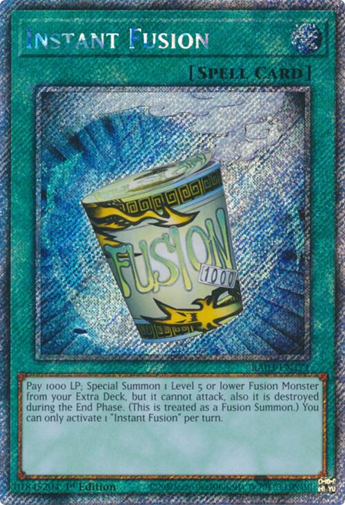 Instant Fusion (Platinum Secret Rare) [RA03-EN171] Platinum Secret Rare | GnG Games