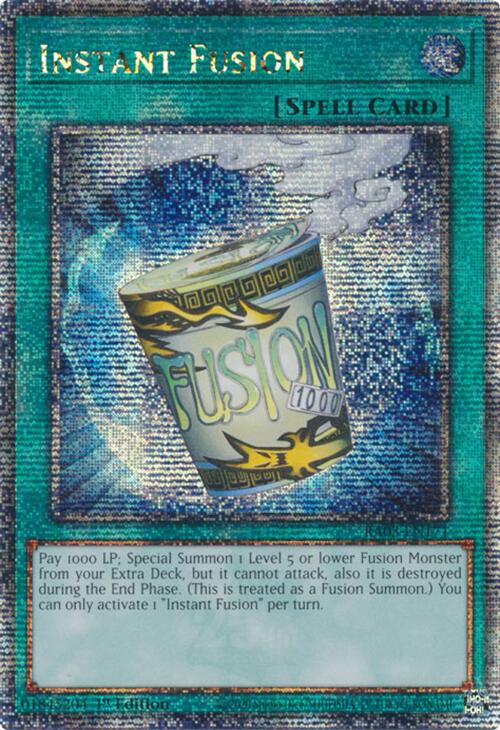 Instant Fusion (Quarter Century Secret Rare) [RA03-EN171] Quarter Century Secret Rare | GnG Games