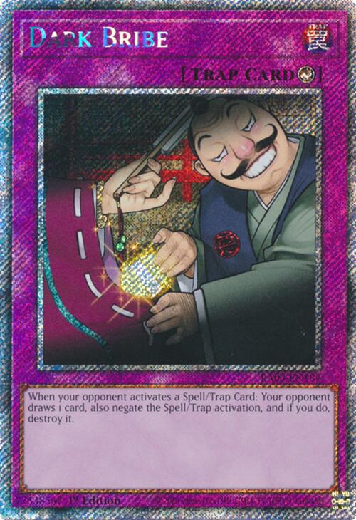 Dark Bribe (Platinum Secret Rare) [RA03-EN187] Platinum Secret Rare | GnG Games