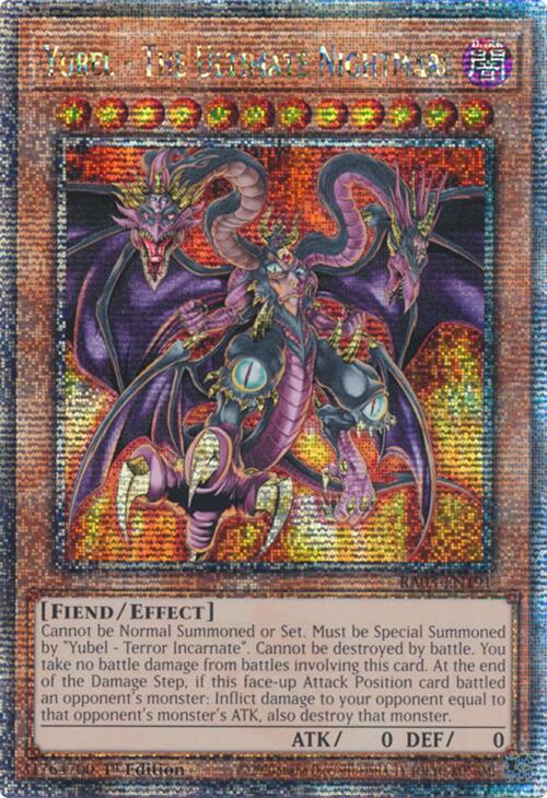 Yubel - The Ultimate Nightmare (Quarter Century Secret Rare) [RA03-EN191] Quarter Century Secret Rare | GnG Games