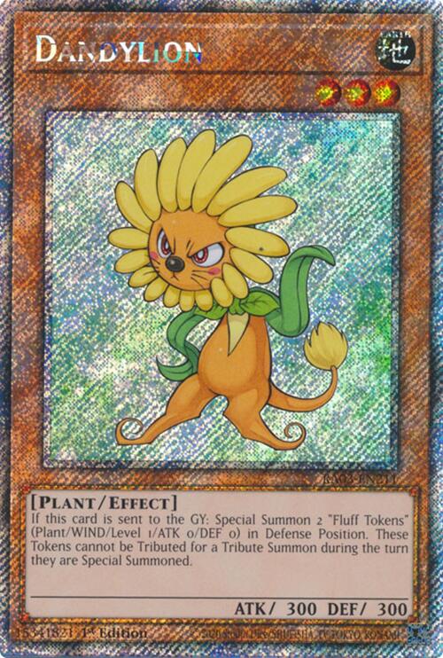 Dandylion (Platinum Secret Rare) [RA03-EN211] Platinum Secret Rare | GnG Games