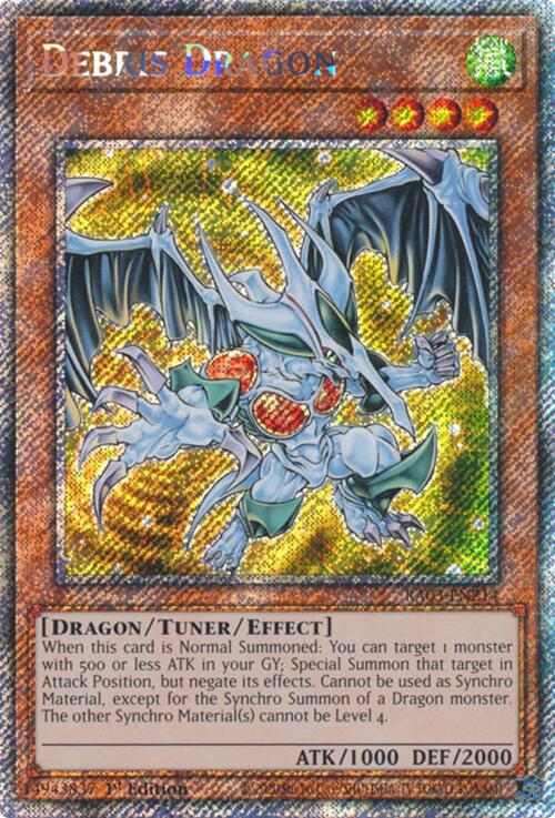 Debris Dragon (Platinum Secret Rare) [RA03-EN214] Platinum Secret Rare | GnG Games