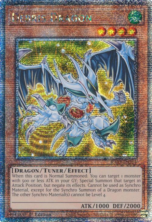 Debris Dragon (Quarter Century Secret Rare) [RA03-EN214] Quarter Century Secret Rare | GnG Games