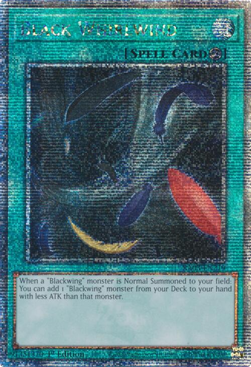 Black Whirlwind (Quarter Century Secret Rare) [RA03-EN219] Quarter Century Secret Rare | GnG Games