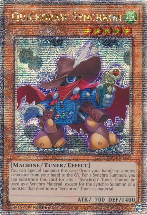 Quickdraw Synchron (Quarter Century Secret Rare) [RA03-EN228] Quarter Century Secret Rare | GnG Games