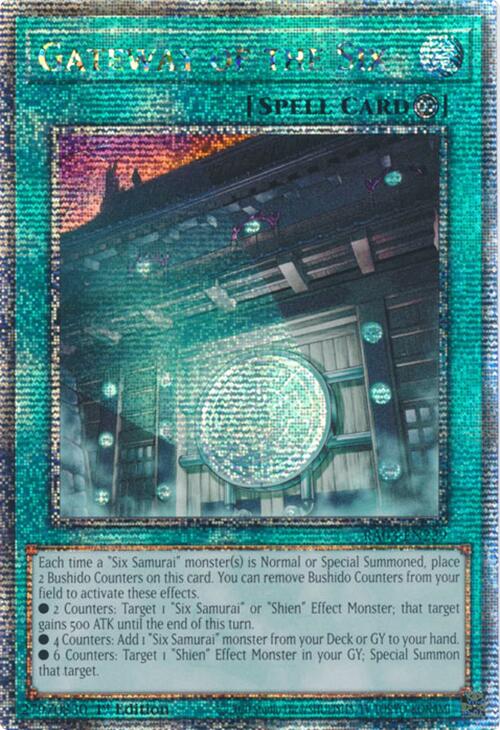 Gateway of the Six (Quarter Century Secret Rare) [RA03-EN229] Quarter Century Secret Rare | GnG Games