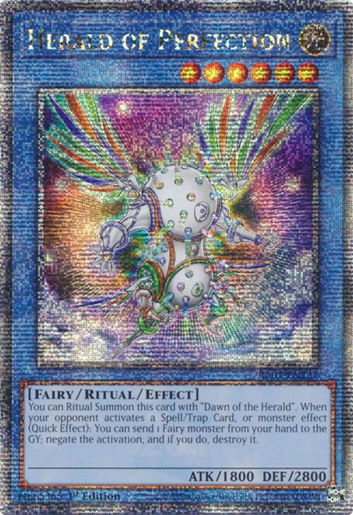 Herald of Perfection (Quarter Century Secret Rare) [RA03-EN237] Quarter Century Secret Rare | GnG Games