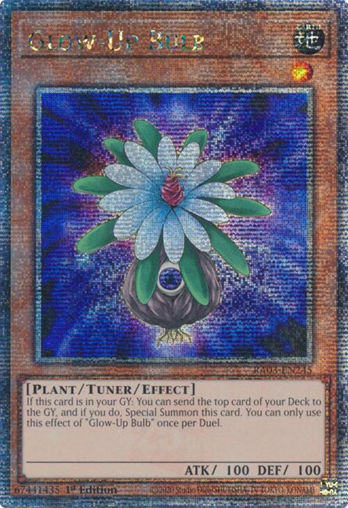 Glow-Up Bulb (Quarter Century Secret Rare) [RA03-EN245] Quarter Century Secret Rare | GnG Games